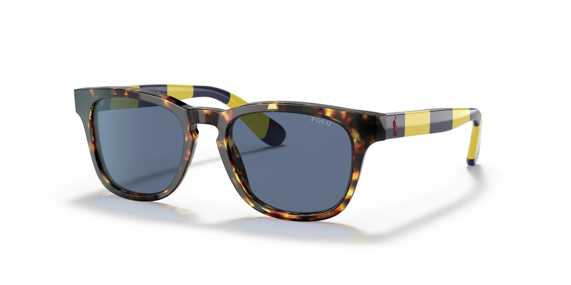 Polo PP9503 Sunglasses Shiny Antique Tortoise / Dark Blue