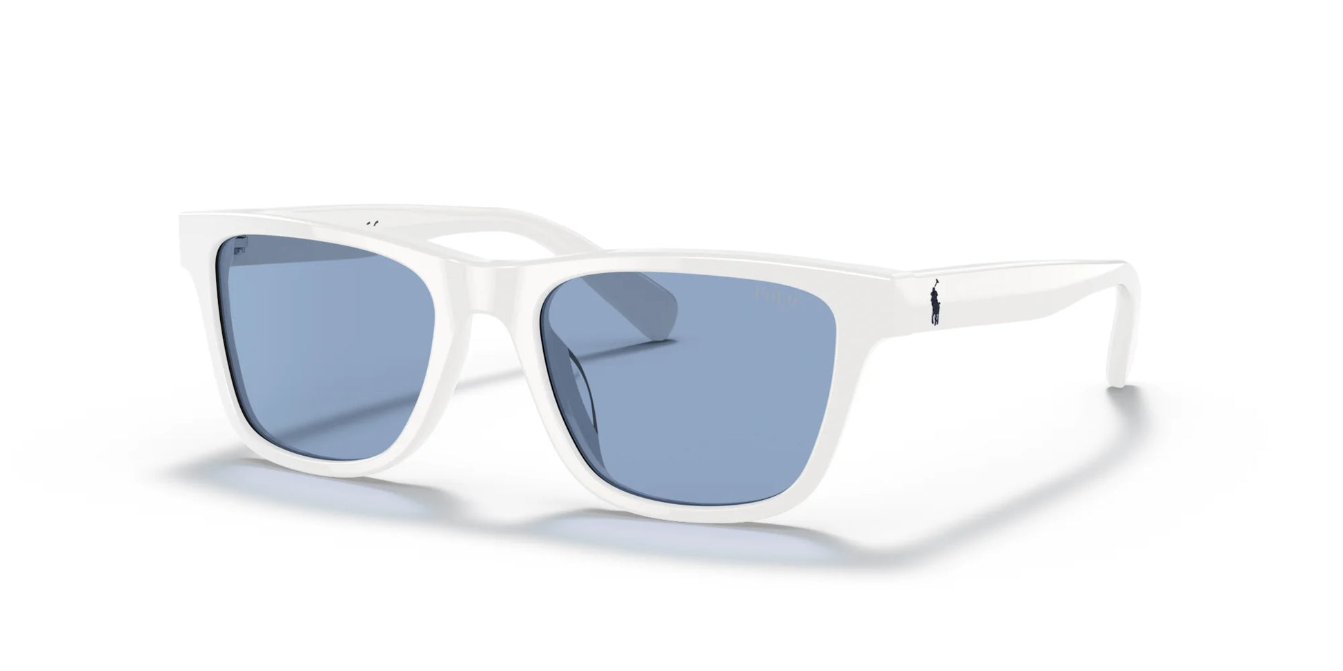 Polo PP9504U Sunglasses Shiny White / Blue