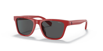 Polo PP9504U Sunglasses Shiny Red / Grey