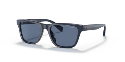 Polo PP9504U Sunglasses Shiny Navy Blue / Dark Blue