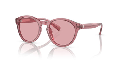Polo PP9505U Sunglasses Shiny Transparent Rose / Rose