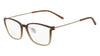 Pure AIRLOCK 3001 Eyeglasses / Matte Brown Gradient / Size 53