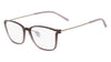 Pure AIRLOCK 3001 Eyeglasses / Brown / Purple Gradient / Size 53