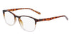 Pure P3021 Eyeglasses / Tortoise / Crystal / Size 52