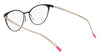 Pure P5012 Eyeglasses / Matte Black / Gold / Size 52