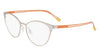 Pure P5012 Eyeglasses / Matte Gold / Orange / Size 52