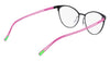 Pure P5012 Eyeglasses / Matte Black / Gold / Size 52