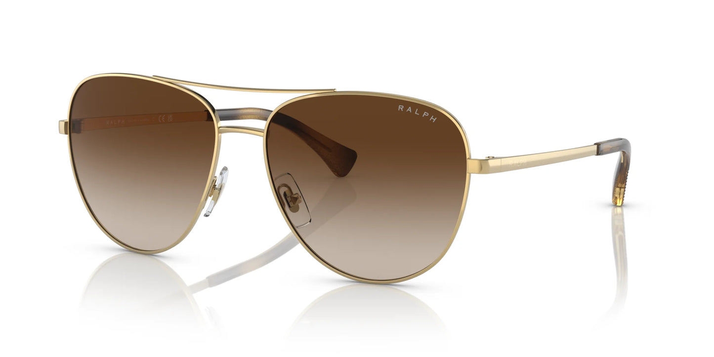 Ralph RA4139 Sunglasses Shiny Gold / Gradient Brown