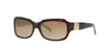 Ralph RA5049 Sunglasses | Size 54 / Shiny Havana On Aquamarine / Polarized Gradient Brown (2P 19%)