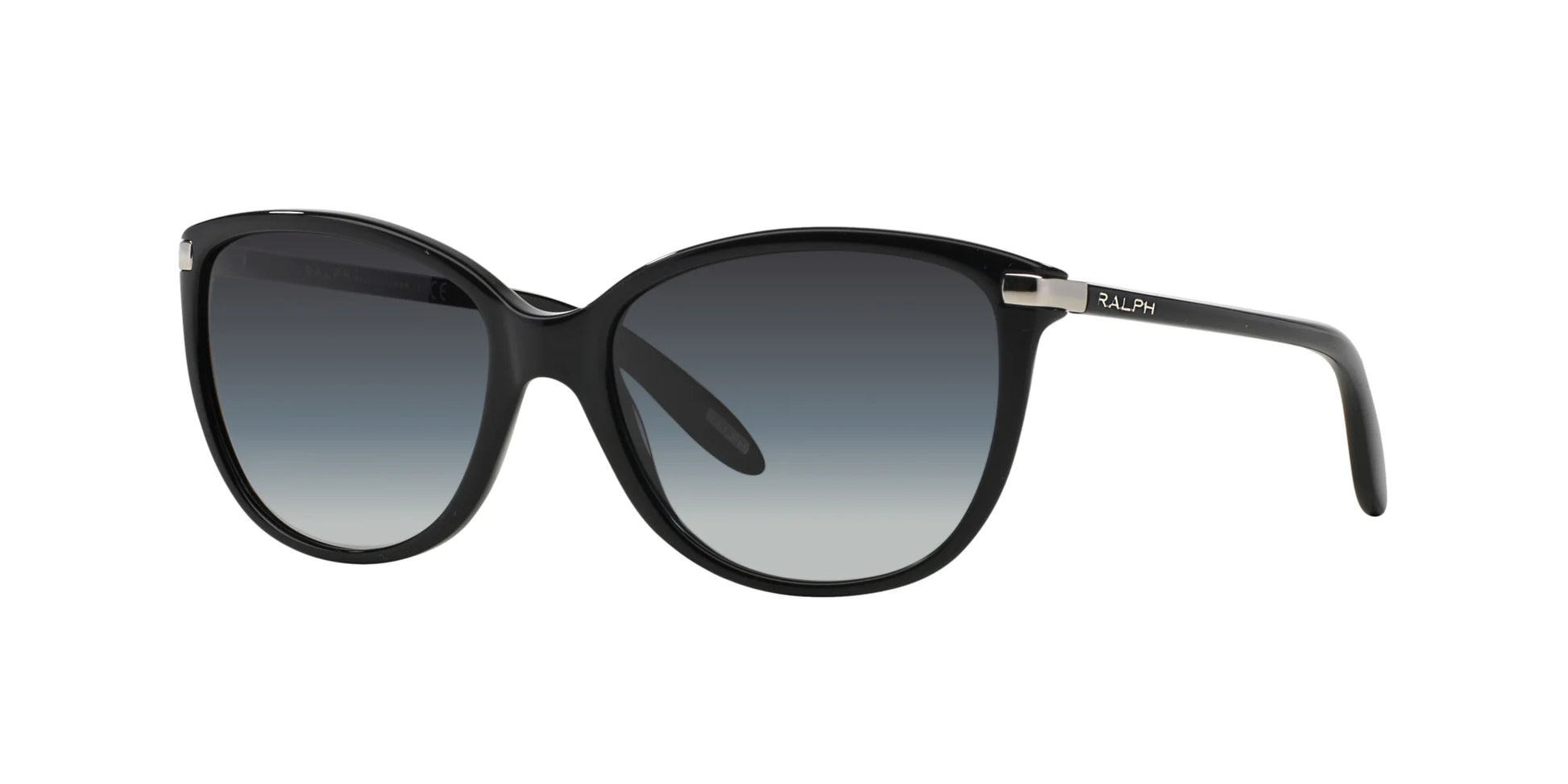 Ralph RA5160 Sunglasses Shiny Black / Gradient Grey