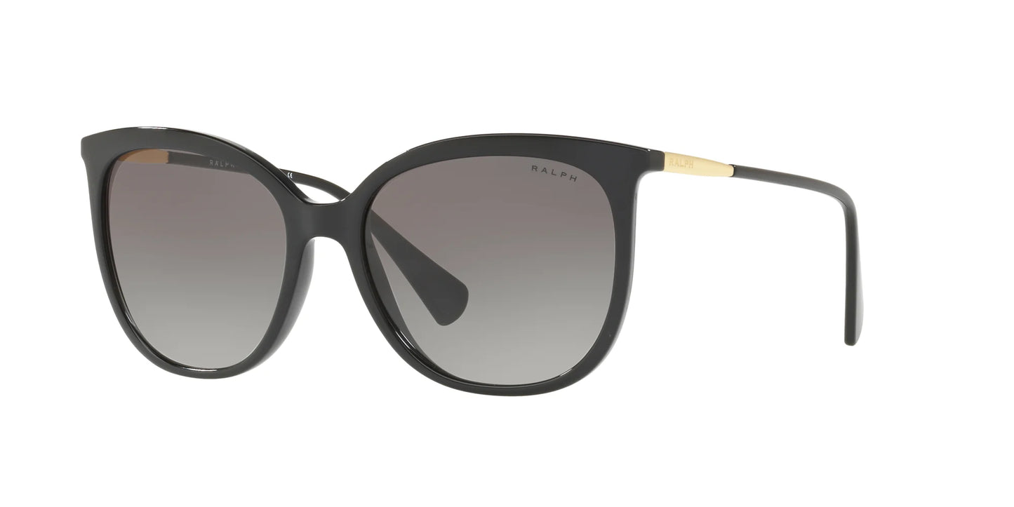 Ralph RA5248 Sunglasses Shiny Black / Gradient Grey