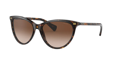 Ralph RA5270 Sunglasses Shiny Dark Havana / Gradient Brown
