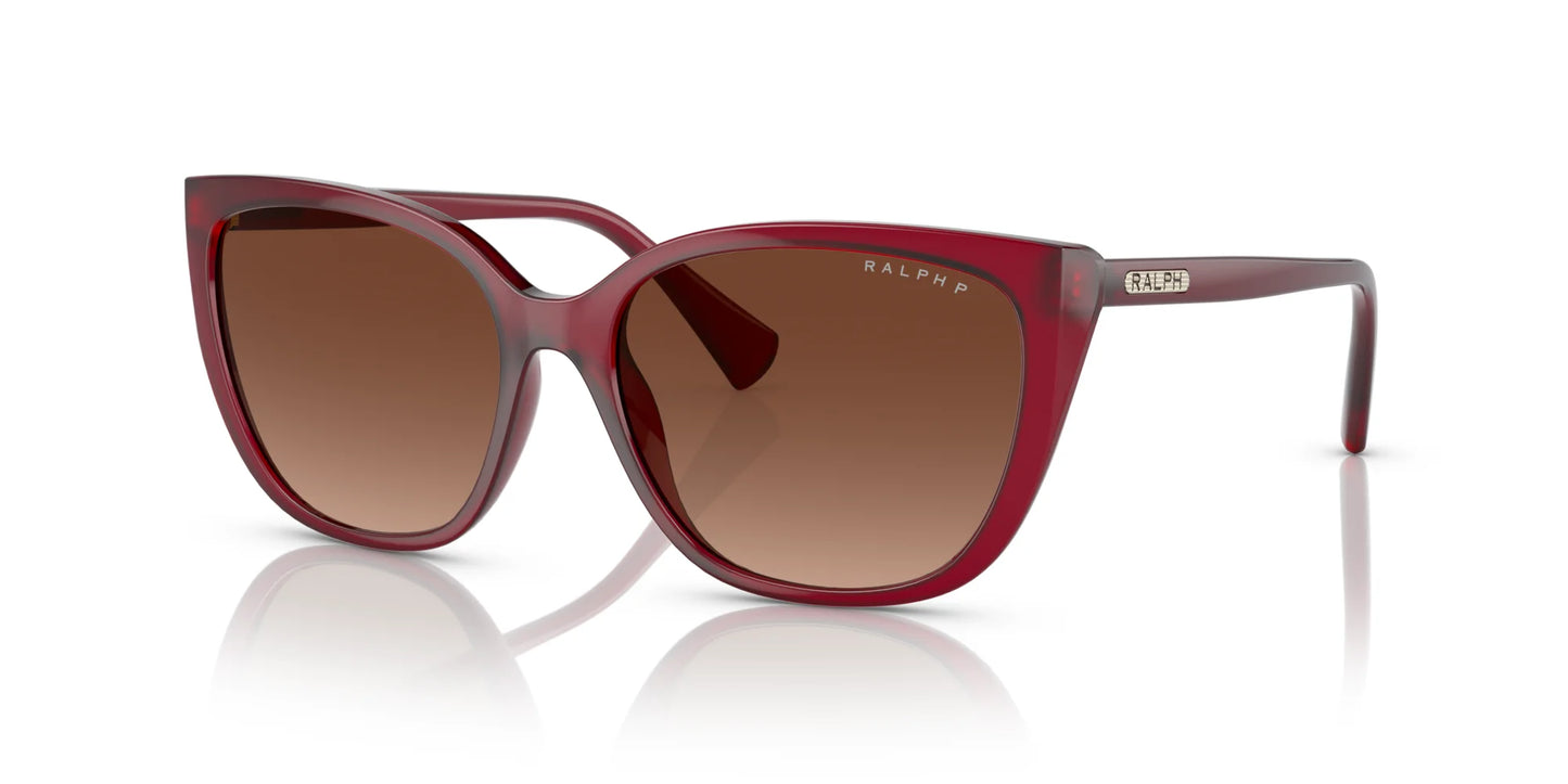 Ralph RA5274 Sunglasses Transparent Bordeaux / Polar Light Brown Gradient