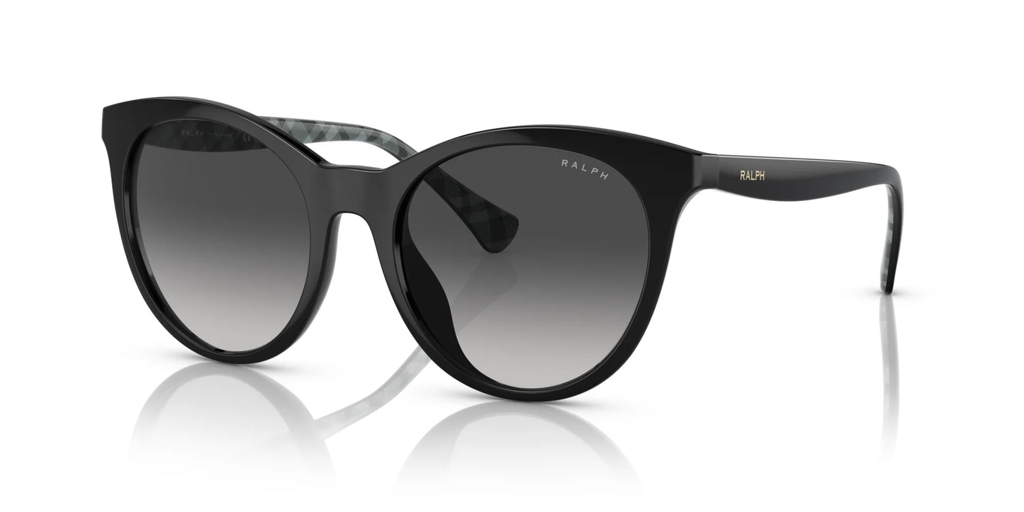 Ralph RA5294U Sunglasses Shiny Black / Gradient Grey