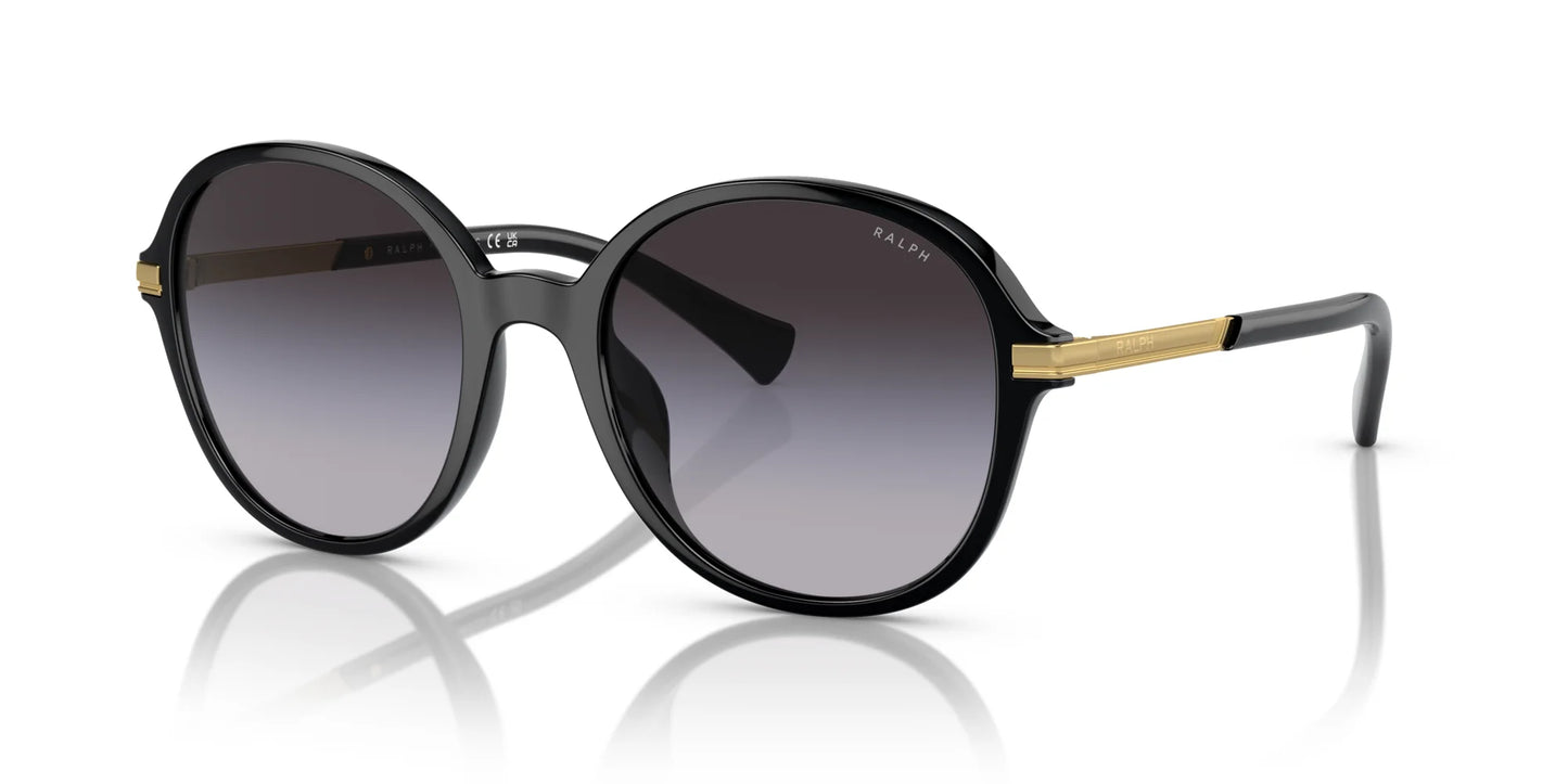 Ralph RA5297U Sunglasses Shiny Black / Gradient Grey