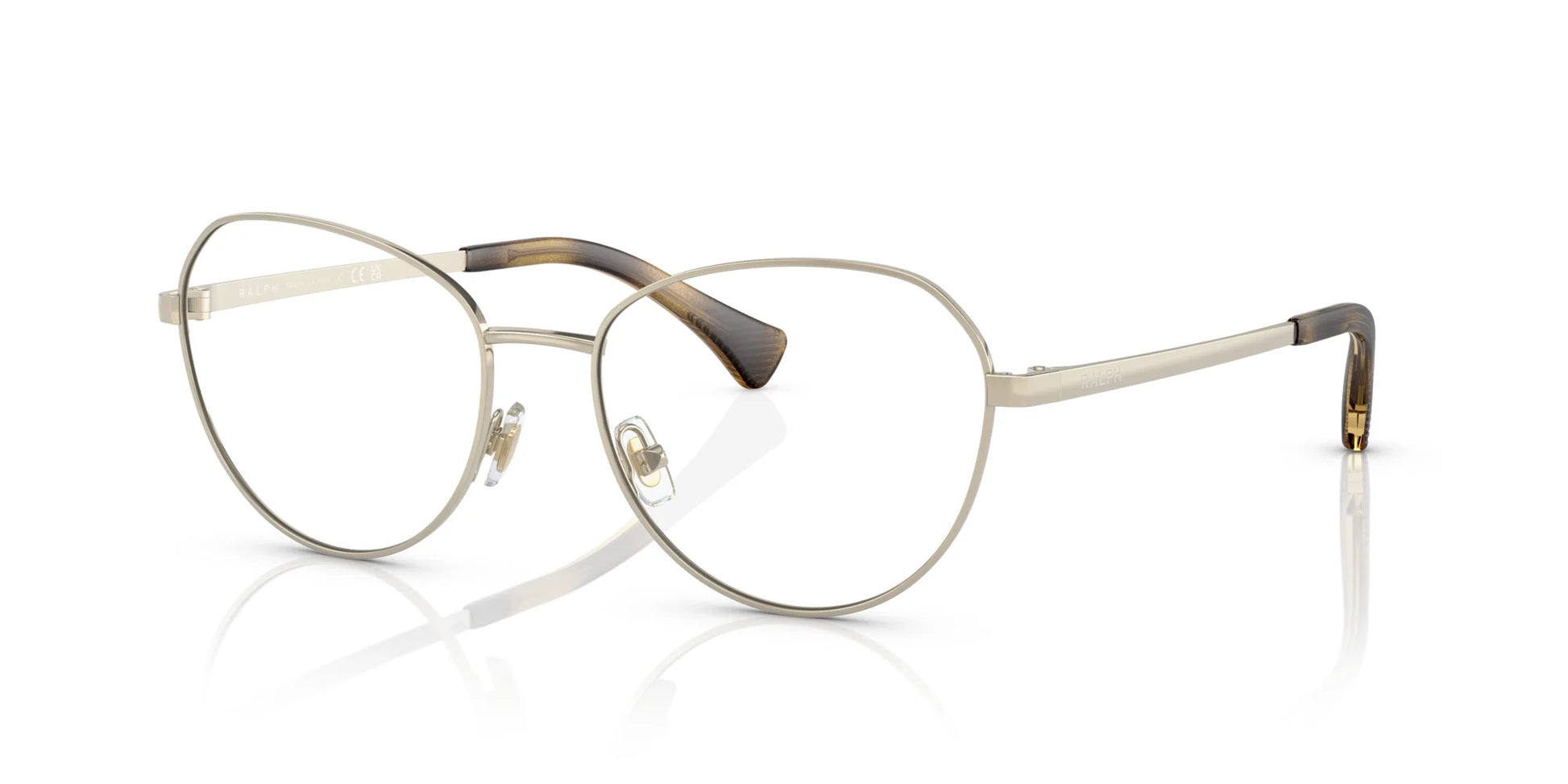Ralph RA6054 Eyeglasses Shiny Pale Gold
