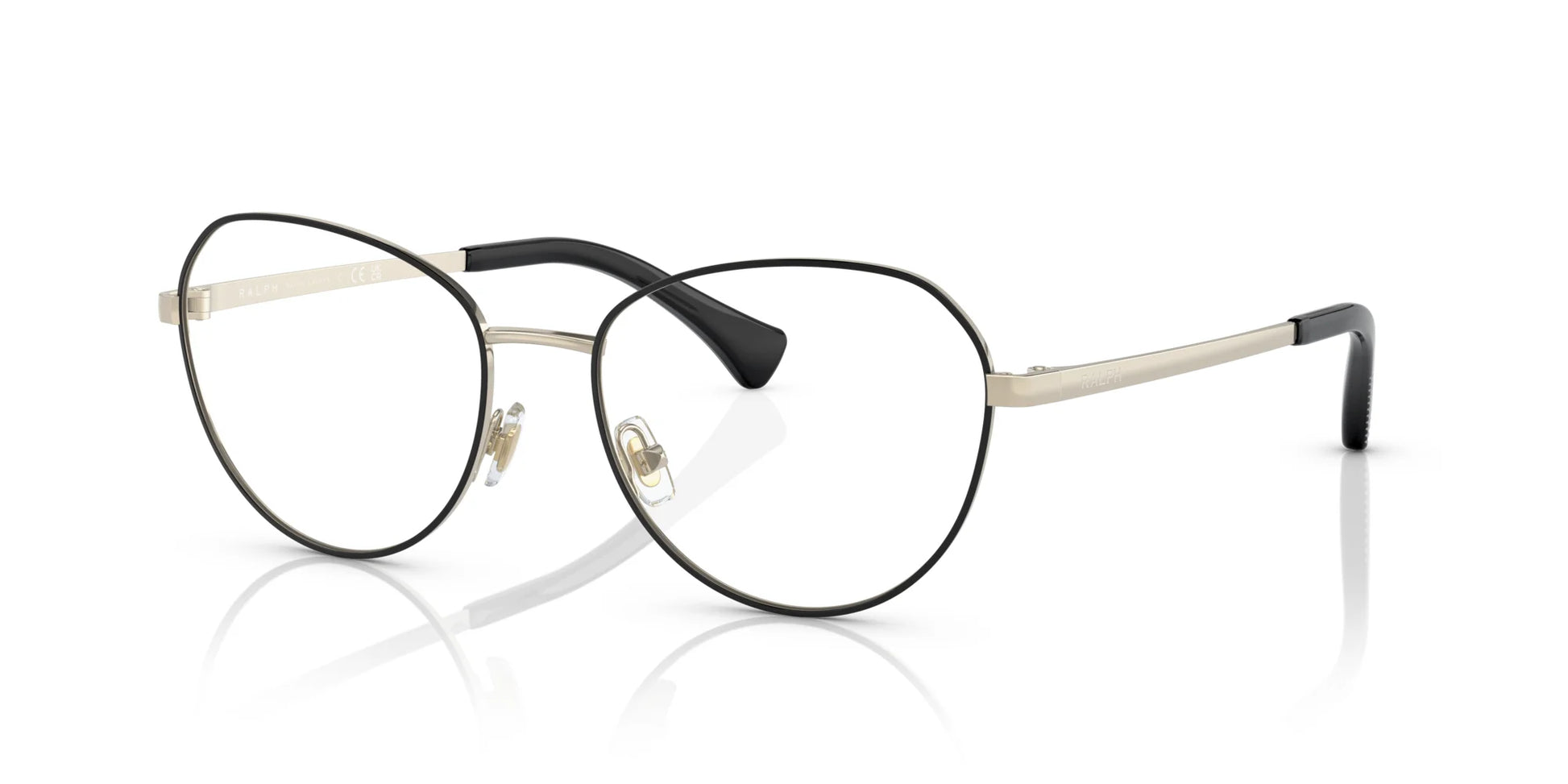 Ralph RA6054 Eyeglasses Shiny Pale Gold