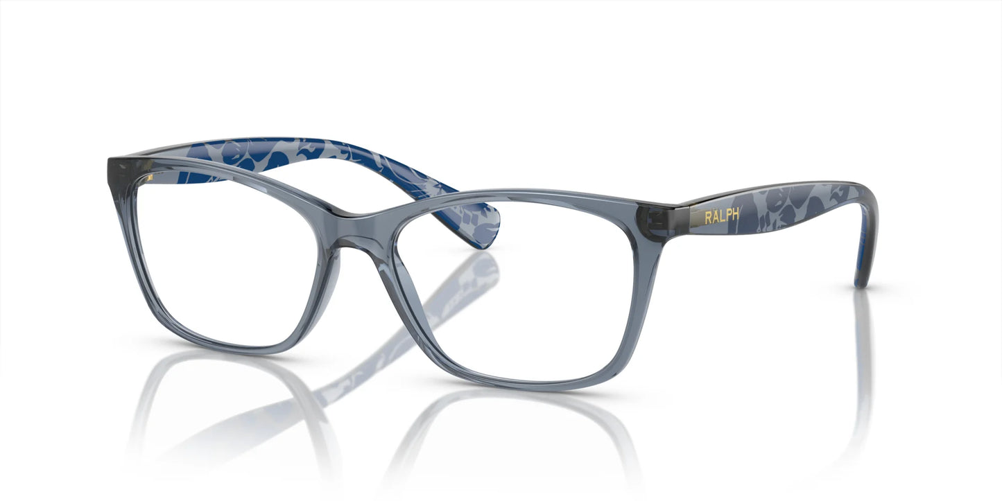 Ralph RA7071 Eyeglasses Shiny Trasparent Blue