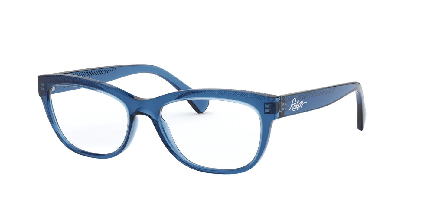 Ralph RA7113 Eyeglasses Shiny Transparent Blue