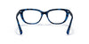Ralph RA7125 Eyeglasses | Size 53 / Sponged Havana Blue