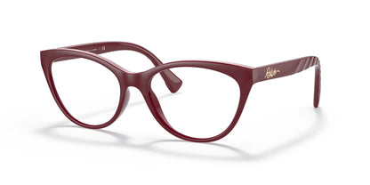 Ralph RA7129 Eyeglasses Shiny Burgundy