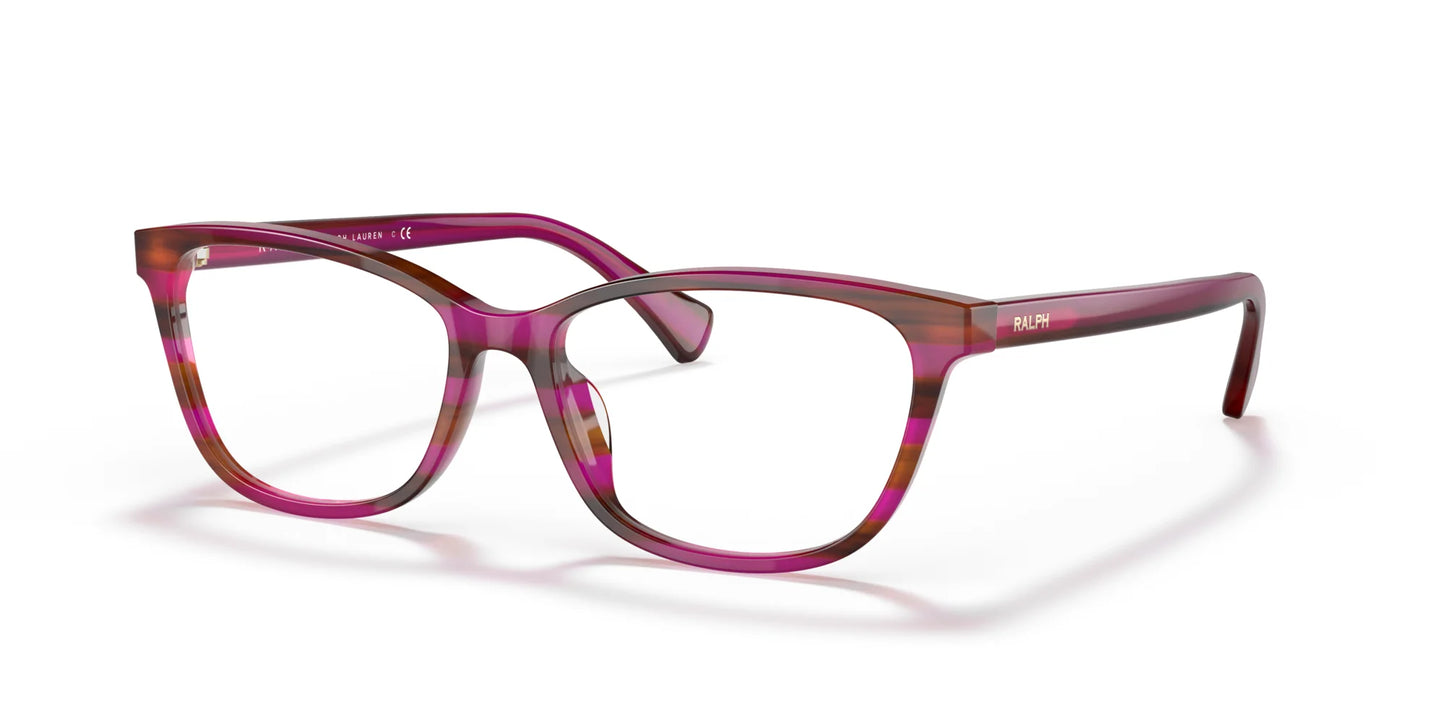Ralph RA7133U Eyeglasses Striped Brown Purple