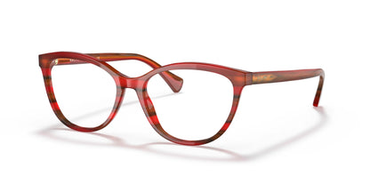 Ralph RA7134 Eyeglasses Striped Brown
