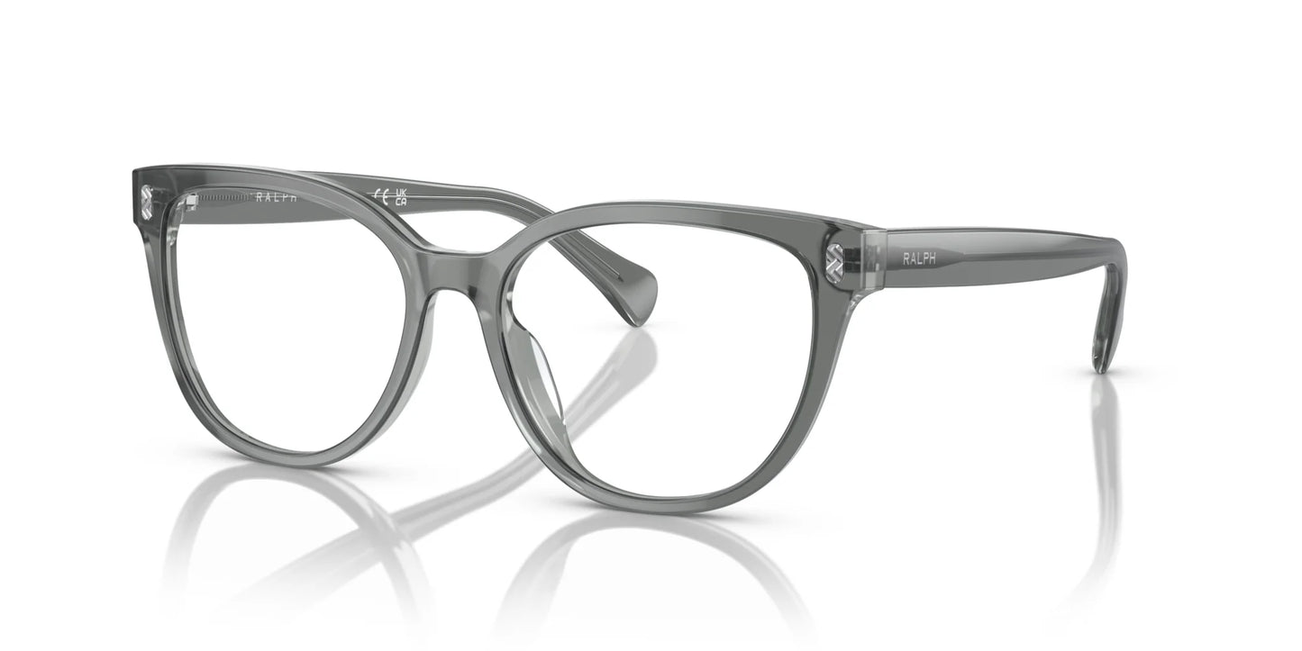 Ralph RA7153 Eyeglasses Transparent Grey On Milky Grey