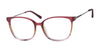 Rafaella R1033 Eyeglasses | Size 56 / Crimson Fade