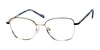 Rafaella R1045 Eyeglasses | Size 51 / Black/Copper