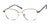 Rafaella R1045 Eyeglasses | Size 51 / Black/Copper