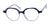 Rafaella R1047 Eyeglasses | Size 49 / Blue