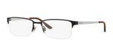 Ralph Lauren RL5089 Eyeglasses Semi-Shiny Black