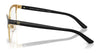 Ralph Lauren RL5099 Eyeglasses | Size 55 / Shiny Black On Gold №9003