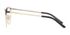 Ralph Lauren RL5104 Eyeglasses | Size 52 / Shiny Black On Pale Gold №9375