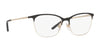 Ralph Lauren RL5104 Eyeglasses | Size 52 / Shiny Black On Pale Gold №9375