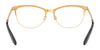 Ralph Lauren RL5106 Eyeglasses / Shiny Black On Orange Gold №9405 / Size 55