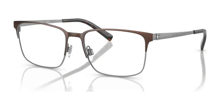 Ralph Lauren RL5119 Eyeglasses | Size 55 / Semi Matte Brown / Gunmetal №9272