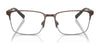 Ralph Lauren RL5119 Eyeglasses | Size 55 / Semi Matte Brown/Gunmetal №9272