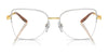 Ralph Lauren RL5122 Eyeglasses / Pale Gold №9150 / Size 54