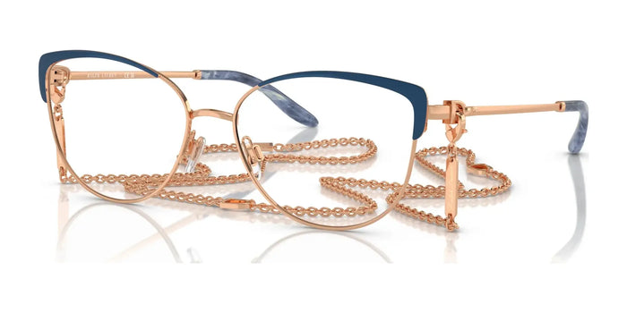 Ralph Lauren RL5123 Eyeglasses / Blue / Rose Gold №9460 / Size 54