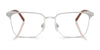 Ralph Lauren RL5133 Eyeglasses | Size 54 / Semi Shiny Dark Gunmetal №9479