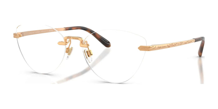 Ralph Lauren RL5134 Eyeglasses / Shiny Antique Gold №9153 / Size 54