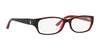 Ralph Lauren RL6058 Eyeglasses | Size 51 / Shiny Dark Havana On Red №5255