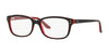 Ralph Lauren RL6062 Eyeglasses | Size 52 / Shiny Dark Havana On Red №5255