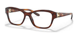 Ralph Lauren RL6210Q Eyeglasses Shiny Striped Havana