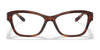 Ralph Lauren RL6210Q Eyeglasses | Size 55 / Shiny Striped Havana №5007