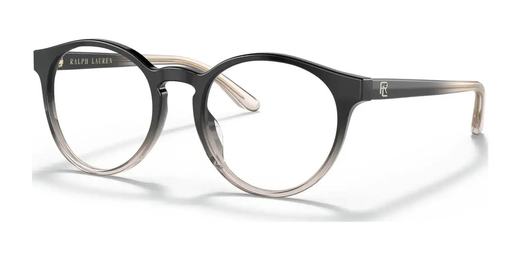 Ralph Lauren RL6221U Eyeglasses Shiny Gradient Black / Transparent Beige