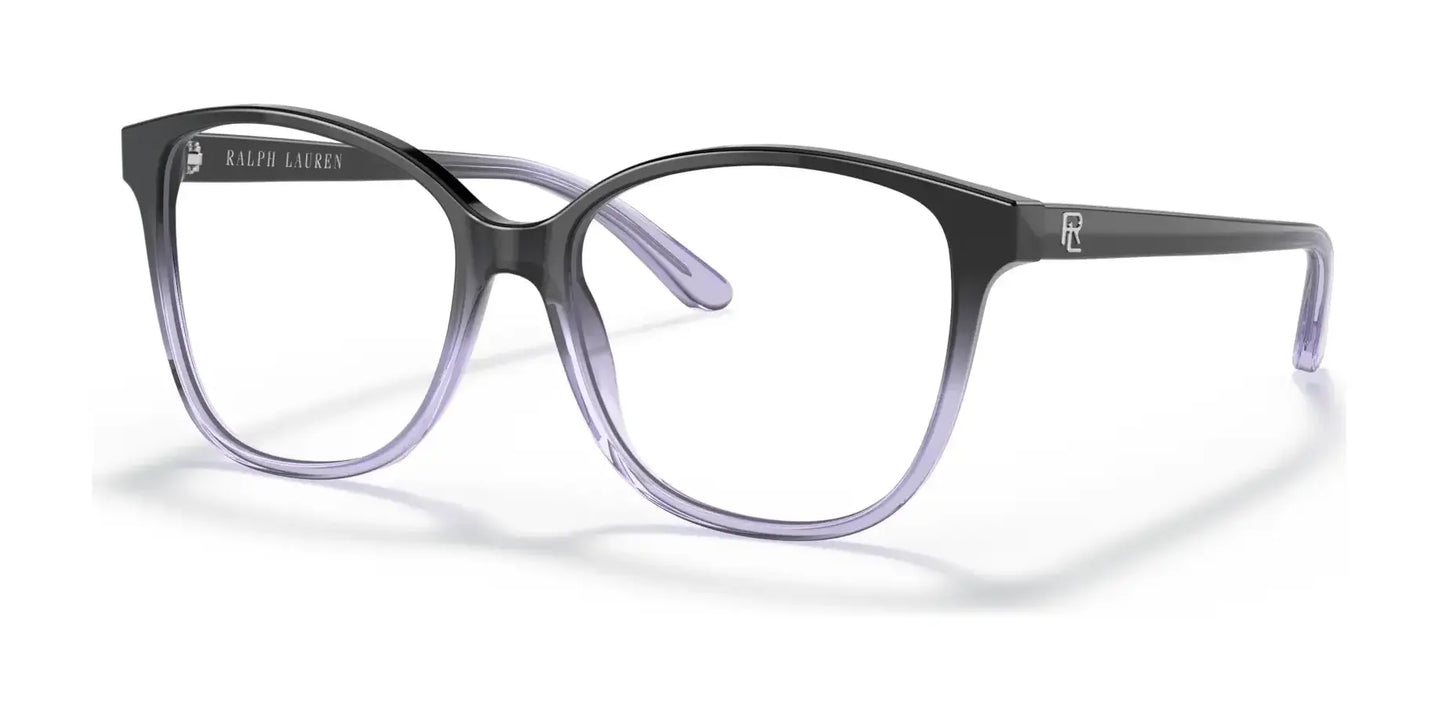 Ralph Lauren RL6222 Eyeglasses Shiny Gradient Black / Transparent Blue