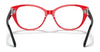 Ralph Lauren RL6223B Eyeglasses | Size 55 / Shiny Opal Poppy Red №5535